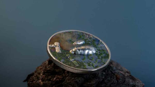 Palau Hippos 1 oz Silver Proof Coin