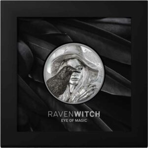 Raven Witch High Relief Silver Proof Coin