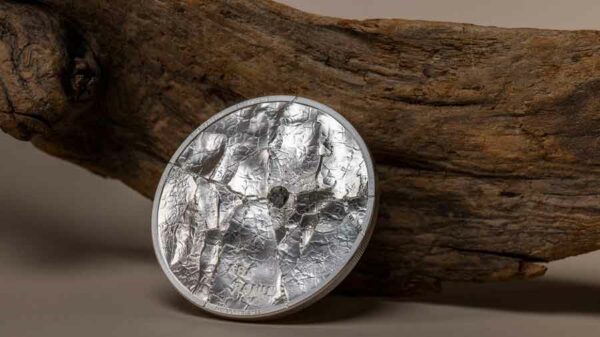 Aba Panu Meteorite Impact Silver Proof Coin