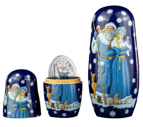 2023 Father Frost & Snow Maiden 1 oz Silver Proof Coin
