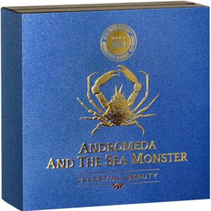 Andromeda & the Sea Monster Celestial Beauty Silver Coin