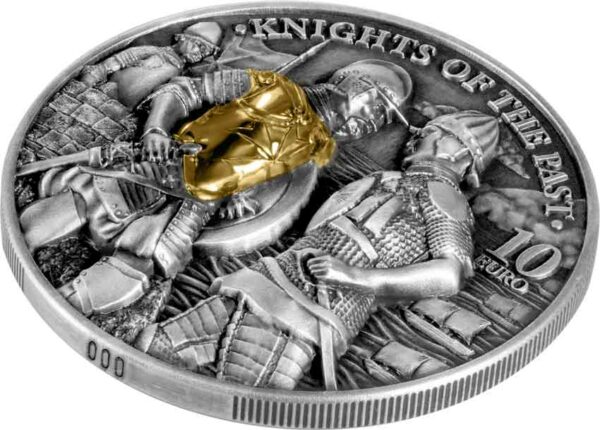 2022 Malta Knights of the Past 2 oz High Relief Silver Coin