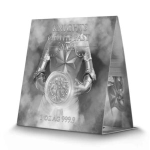 2022 Malta Knights of the Past 1 oz 5 Euro BU Silver Coin
