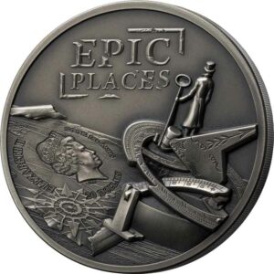 2022 Epic Places El Dorado 3 oz Ultra High Relief Silver Coin