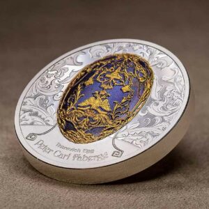 2023 Peter Carl Faberge Tsarevich Egg 2 oz Silver Proof Coin