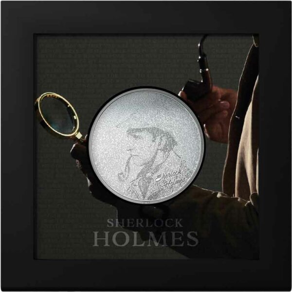 Sherlock Typefaces 1 oz Silver Proof Coin