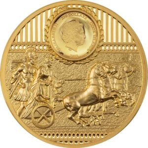 2023 Cook Islands 1 oz Sparta Warriors Ultra High Relief Gold Proof Coin