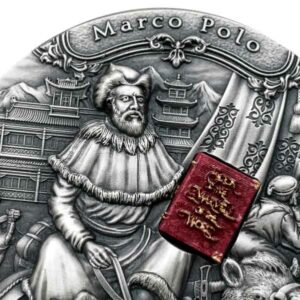2022 Niue Marco Polo Famous Explorers High Relief Silver Coin