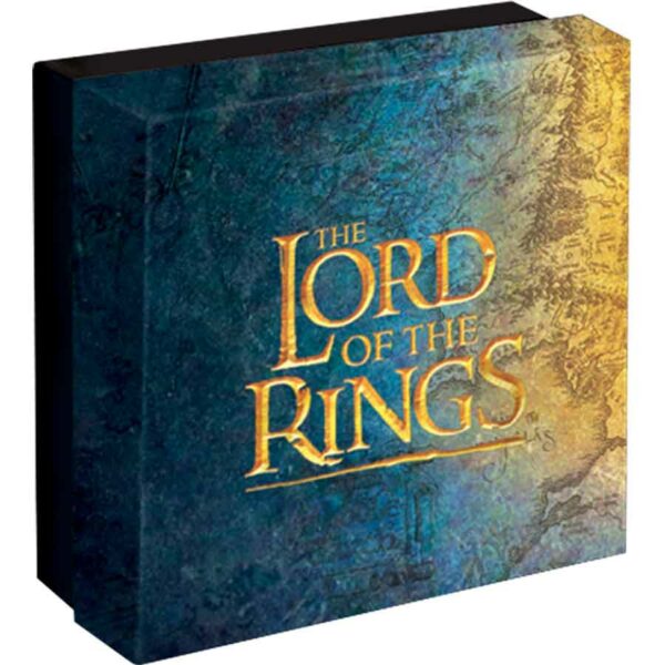 2022 Lord of the Rings Frodo 2 oz High Relief Silver Coin