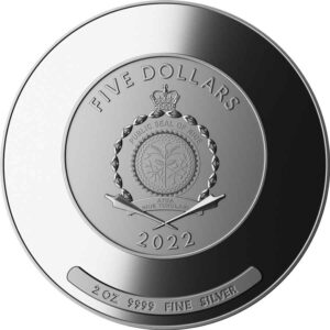 2022 Algorithm Water & Earth 2 oz High Relief Silver Proof Coin