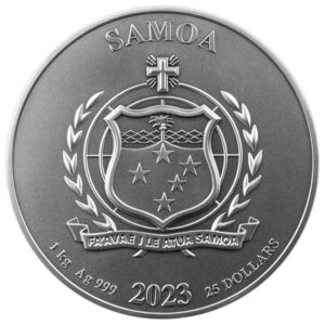 2023 Samoa 1 Kg Harry Potter Quidditch Multi-layer Silver Coin
