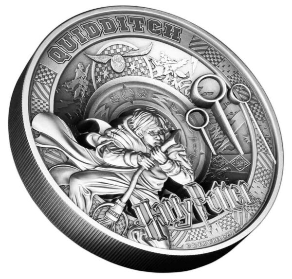 2023 Harry Potter Quidditch 1 Kg Multi-layer Silver Coin