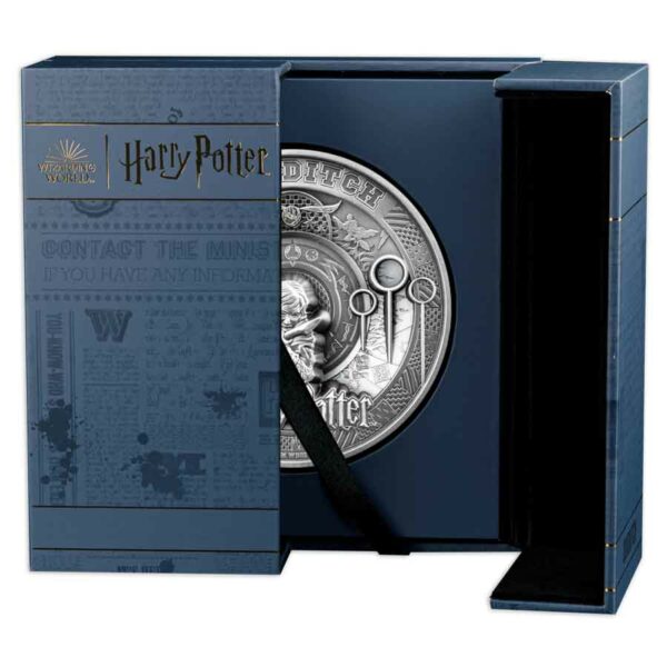 Harry Potter Quidditch Multi-layer Silver Coin