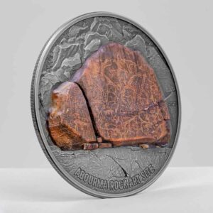 Abourma Rock Art High Relief Silver Coin