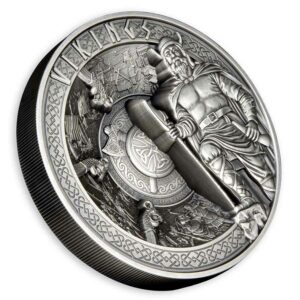 2023 Vikings 1 kilo Multi-layer Ultra High Relief Silver Coin