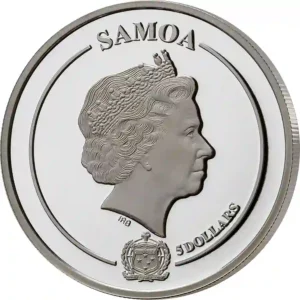 2023 Samoa 1 oz Golden Flower Collection Strelitzia Silver Proof Coin