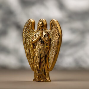 2023 Angel of Mercy 3 oz 24K Gilded Silver Coin