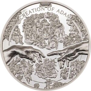 2023 Cook Islands 1 Ounce X-Ray Creation of Adam Silver Proof Coin