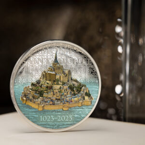 2023 Mont Saint Michel Ultra High Relief Silver Proof Coin