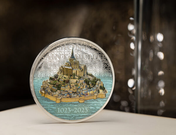 2023 Mont Saint Michel Ultra High Relief Silver Proof Coin