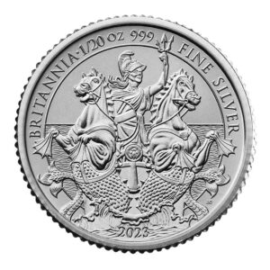 2023 1/20 oz Britannia Reverse Frosted Silver Proof Coin