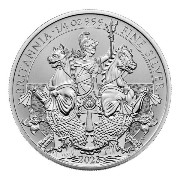 2023 1/4 oz Britannia Reverse Frosted Silver Proof Coin