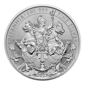 2023 1 oz Britannia Reverse Frosted Silver Proof Coin