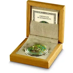 2023 Chameleon 2 oz UHR Enobled Silver Coin