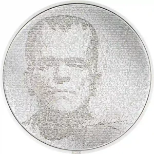 2023 Cook Islands 1 Ounce Typefaces Frankenstein Silver Proof Coin