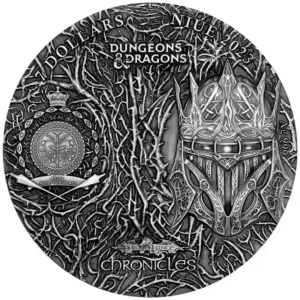 2023 Niue 3 oz Dragonlance Dungeons and Dragons UHR Silver Coin