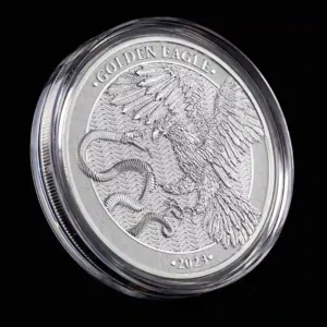 Malta & Germania Golden Eagle 1 oz BU Silver Coin