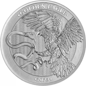 2023 Malta 1 Ounce Golden Eagle 5 Euro BU Silver Coin