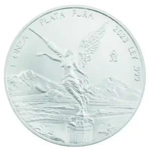 2023 Mexico 1 Ounce Libertad BU Silver Coin