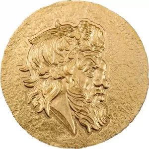 2022 Cook Islands 1/2 Gram Ancient Greece Pan Pantikapaion Gold Coin