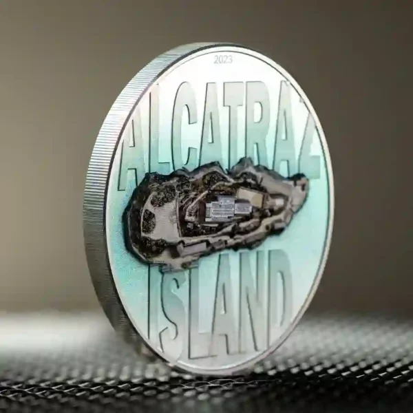 2023 Alcatraz Island High Relief Silver Proof Coin