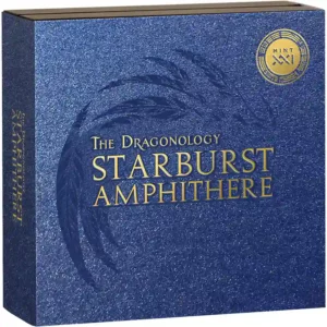 Starburst Amphithere Dragon Silver Coin