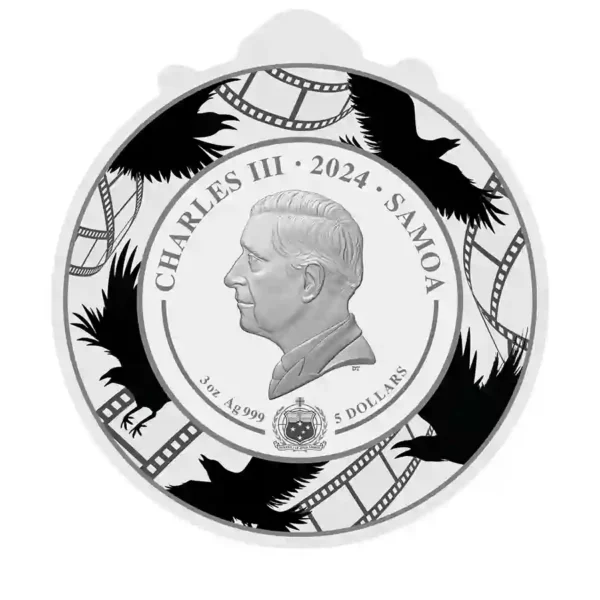 2024 Alfred Hitchcock Commemorative Silver Proof Coin