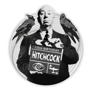 2024 Samoa 3 Ounce 125 Years Alfred Hitchcock Silver Proof Coin