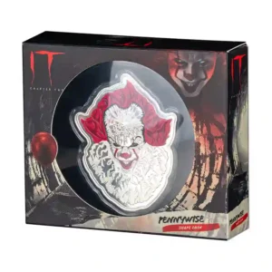 Pennywise the Clown Shaped Silver Coin