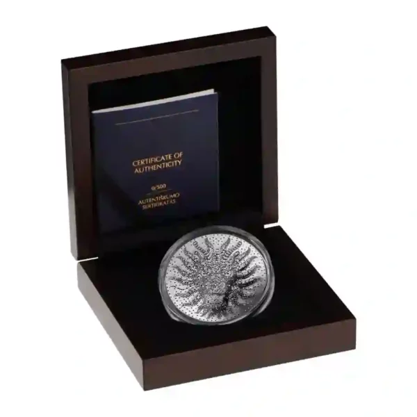 2024 Year of a Dragon 2 oz Proof-like Silver Coin