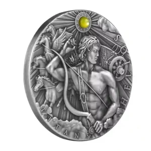 2023 Helios UHR Antique Finish Silver Coin