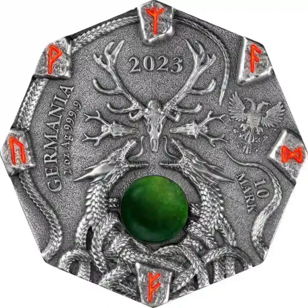 2023 Germania Witchcraft Seeress Ultra High Relief Silver Round