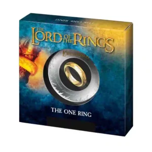 2024 Lord of the Rings The One Ring Gold Inlay Silver Coin