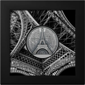 2024 Eiffel Tower 2 oz Ultra High Relief Silver Coin