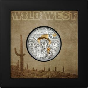 2024 Legends Wild West 3 oz Ultra High Relief Silver Proof Coin