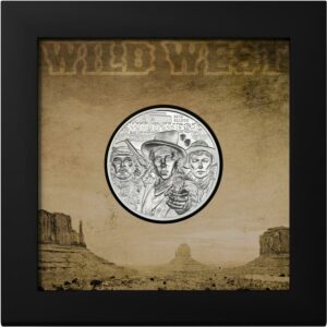 2024 Legends Wild West Ultra High Relief Silver Proof Coin