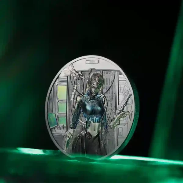 2024 Cyber Queen Rebirth URH Black Proof Silver Coin