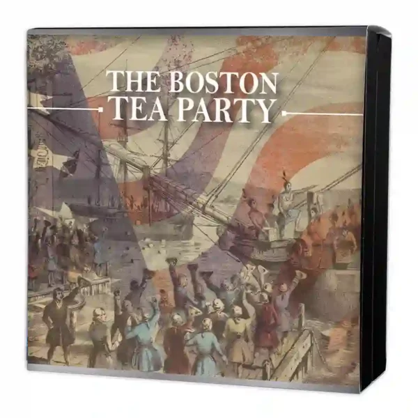 2023 Boston Tea Party Multilayer Silver Coin