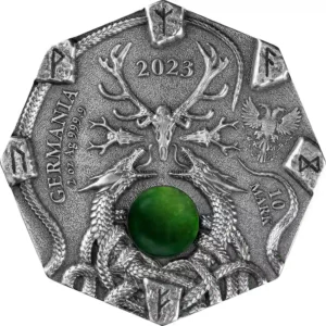 2023 Germania 2 oz Witchcraft Seeress Ultra High Relief Silver Round
