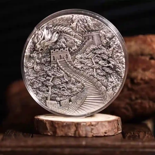 Dragon Awakening & Great Wall Silver Coin